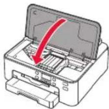 CANON Pixma TS704a - Lukk toppdekselet. - 1