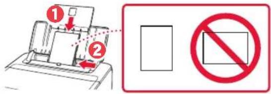 CANON Pixma TS704a - Chargement de papier photo - 3