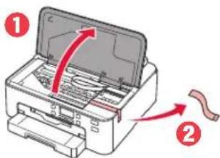 CANON Pixma TS704a - Fjern emballage - 2