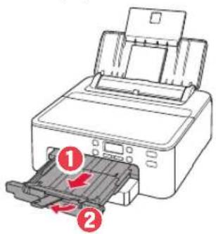 CANON Pixma TS704a - Chargement de papier photo - 5