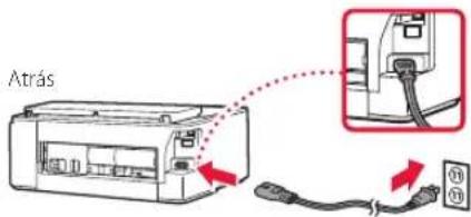 CANON Pixma TS704a - Retirar los materiales de protección - 4