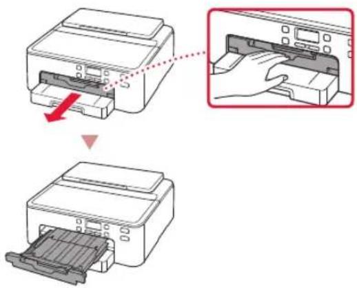 CANON Pixma TS704a - Einlegen von Papier - 8
