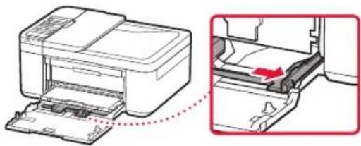 CANON Pixma TR4540 - Separe las guías del papel deslizándolas. - 1