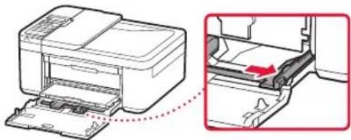 CANON Pixma TR4540 - Far scorrere le guide della carta. - 1