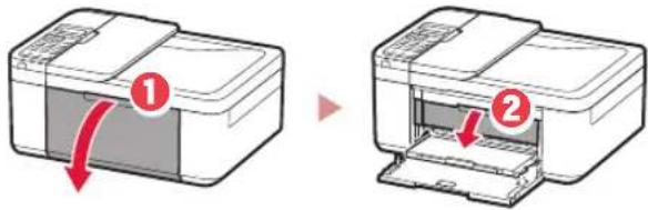CANON Pixma TR4540 - Installere FINE-kassettene - 2