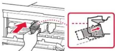 CANON Pixma TR4540 - Installation af FINE-patroner - 5