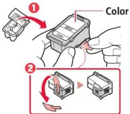 CANON Pixma TR4540 - Installazione delle cartucce FINE. - 3