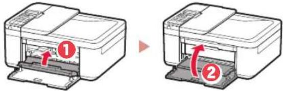 CANON Pixma TR4540 - Retirar los materiales de protección - 4