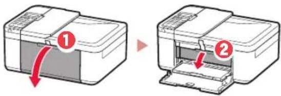 CANON Pixma TR4540 - Pakkausmateriaalien poistaminen - 2