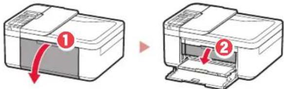 CANON Pixma TR4540 - Installera FINE-kassetterna - 2