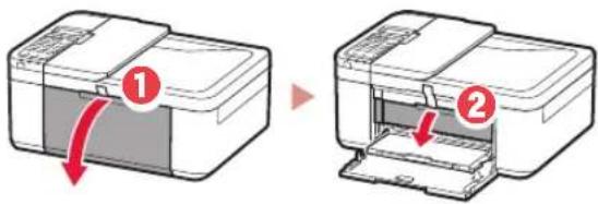CANON Pixma TR4540 - Fjerne beskyttelsesmateriale - 2