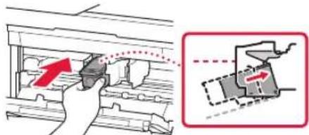 CANON Pixma TR4540 - Installera FINE-kassetterna - 5