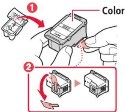 CANON Pixma TR4540 - FINE-kasettien asentaminen - 3