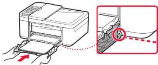 CANON Pixma TR4540 - Empuje el cassette. - 1