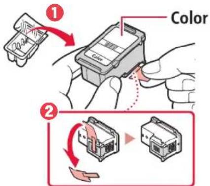 CANON Pixma TR4540 - Einsetzen der FINE-Patronen - 3