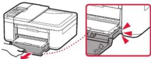 CANON Pixma TR4540 - Estrarre il cassetto fino all'arresto. - 1