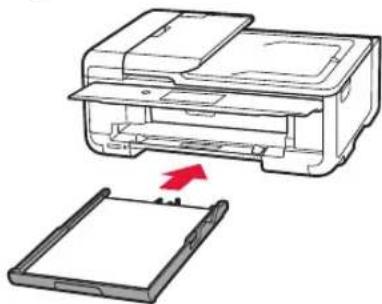 CANON Pixma TS9540 - Legen Sie die Kassette ein. - 1
