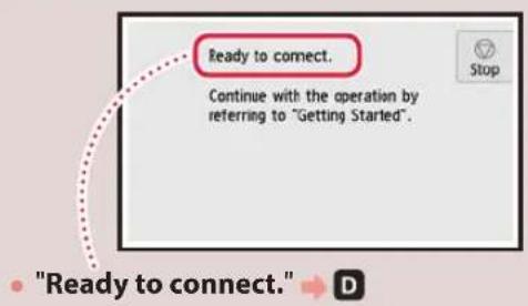 CANON Pixma TS9540 - Check the printer's screen as you proceed through the steps. - 5