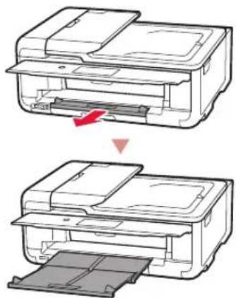 CANON Pixma TS9540 - Τραβήξτε έξω τη θήκη εξόδου χαρτιού. - 1