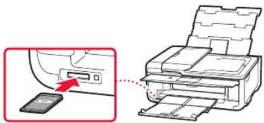 CANON Pixma TS9540 - Skrive ut bilder som er lagret på et minnekort - 1