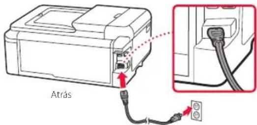 CANON Pixma TS9540 - Encender la impresora - 2
