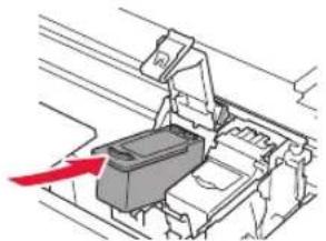 CANON Pixma TS5353 - Sett FINE-kassetten med farger i FINE-kassettholderen. - 1