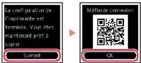 CANON Pixma TS5353 - Appuyez sur le bouton OK. - 1