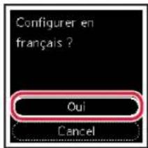 CANON Pixma TS5353 - Mise sous tension de l'imprimante - 6
