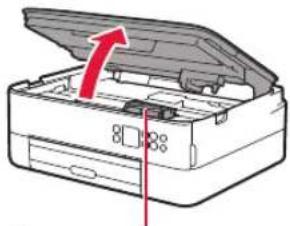 CANON Pixma TS5353 - Öppna skannerenheten/luckan. - 1