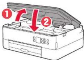 CANON Pixma TS5353 - Retirar los materiales de protección - 3
