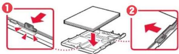 CANON Pixma TS5353 - Plaats papier. - 1