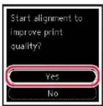 CANON Pixma TS5353 - Press the OK button. - 1