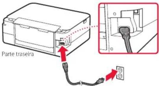 CANON Pixma TS5353 - Ligando a Impressora - 2