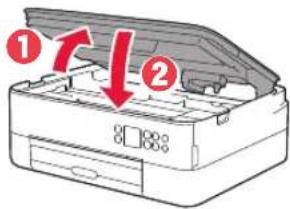 CANON Pixma TS5353 - Rimozione del materiale da imballaggio - 3