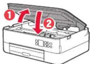 CANON Pixma TS5353a - Feche a unidade de digitalização/tampa. - 1