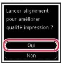CANON Pixma TS5353a - Appuyez sur le bouton OK. - 1