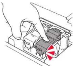 CANON Pixma TS5353a - Repeat steps 2 to 5 and install the Black FINE cartridge as well, on the right-hand side. - 1