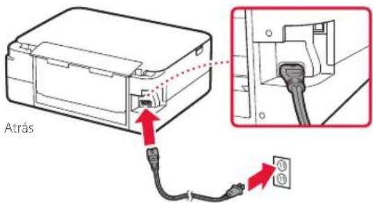 CANON Pixma TS5353a - Encender la impresora - 2