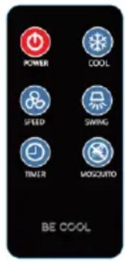 Be Cool BC07AC60WF - USO CORRECTO DEL MANDO A DISTANCIA - 1