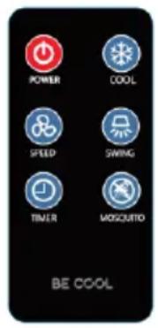 Be Cool BC07AC60WF - UTILISATION CORRECTE DE LA TÉLECOMMANDE - 1