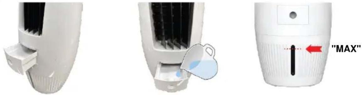 Be Cool BC07AC60WF - FILLING THE WATER TANK - 1