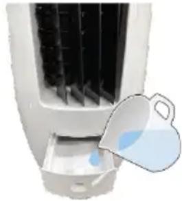 Be Cool BC07AC60WF - RIEMPIRE IL SERBATOIO DELL'ACQUA - 2