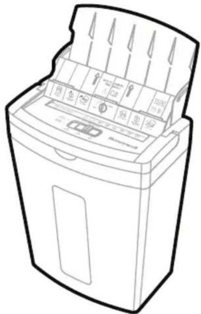 HONEYWELL 9338DS - Déchiqueteur de papier à micro-coupure à alimentation automatique de 60 feuilles - 1