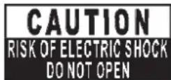 LENCO SCD-331+ - TO PREVENT FIRE OR SHOCK HAZARD DO NOT EXPOSE THIS APPLIANCE TO RAIN OR MOISTURE. - 2