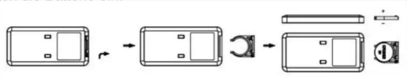 Be Cool BC5AC2001FTL - FERNBEDIENUNG VORBEREITEN – BATTERIEN EINLEGEN ODER TAUSCHEN - 1