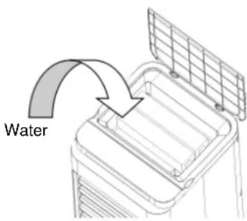 Be Cool BC5AC2001FTL - FILLING THE WATER TANK - 1