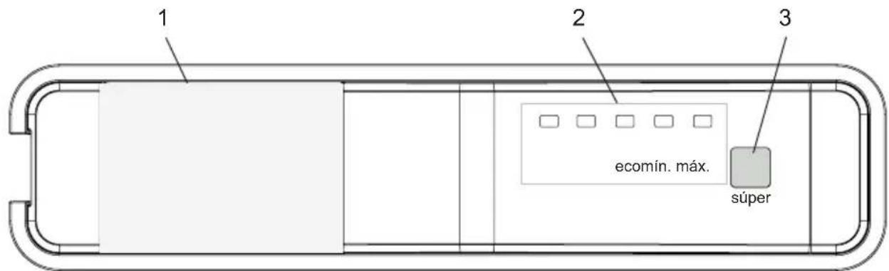 Rommer FLE 160 - Pantalla y panel de mando - 1