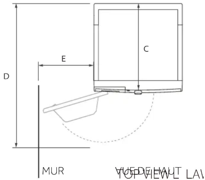 HAIER HW100-BP14939 - Dimensions du produit - 2