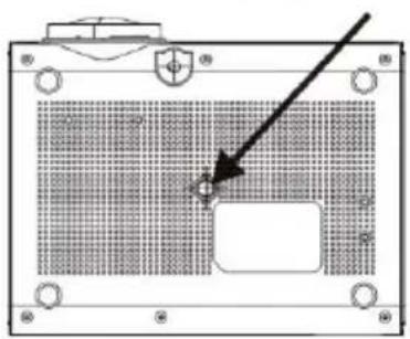 LENCO LPJ-280WH - Placering af projektor i loftet - 2