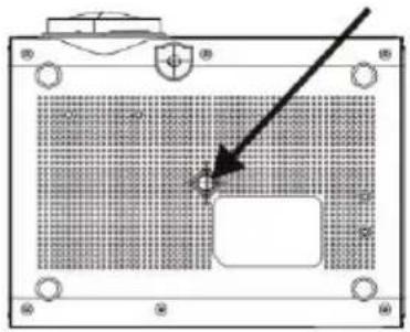 LENCO LPJ-280WH - Projektorin sijoittaminen kattoon - 2